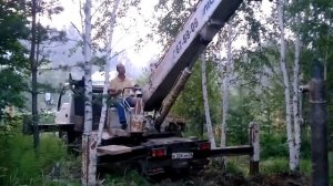 Завинчивание винтовых свай
