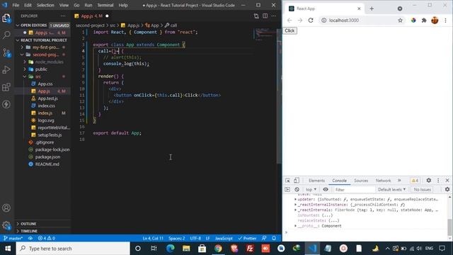 3.3 Events - Passing Event as Argument || Module 3 || React Complete Guide - 2021
