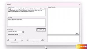 Excel ile ChatGPT Kullanma