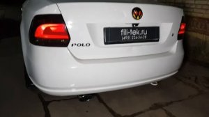 Тюнинг выхлопной системы на Volkswagen Polo 1.6 атмо 2013 года