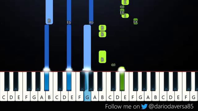 Issam alnajjar ft Ali Gatie - Turning Me Up (Piano Tutorial) смотреть онлайн