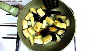 Закуска из баклажан. Баклажаны в карамельном соусе.