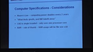 2011 Construction Innovation Forum - Carl Agar: BIM Project IT Guidelines