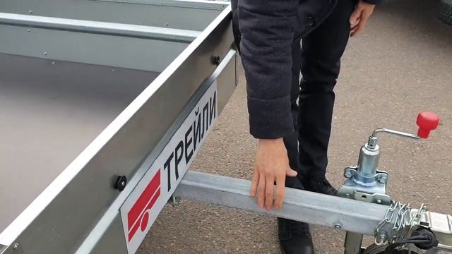 Обзор легкового прицепа МЗСА 817700 002 КОМПАКТ Видео инструкция ООО ТРЕЙЛИ смотреть онлайн