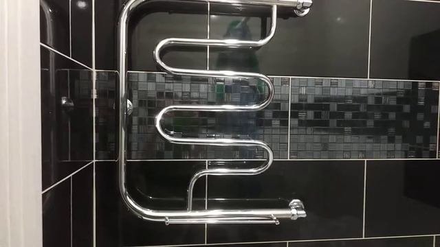 Распаковка — Полотенцесушитель водяной Двин Dw с полочкой