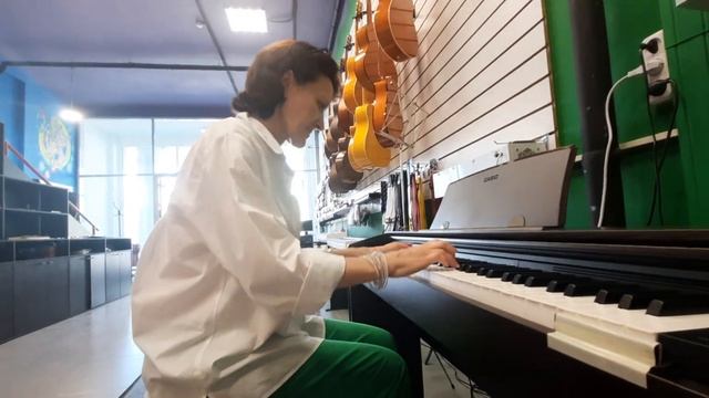 Игра на цифровом фортепиано Casio PX - 770 BN. Обучение игре на клавишных - MUS&CO