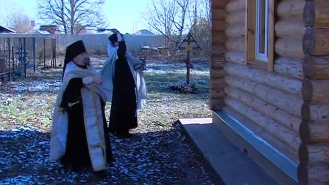 В деревне Курово Луховицкого района построена и освящена Успенская часовня смотреть онлайн