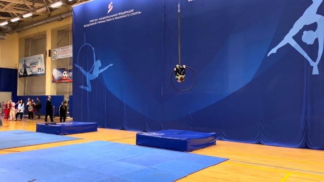 Грачева Анастасия | 2-й отборочный Чемпионат Санкт-Петербурга по воздушной гимнастике