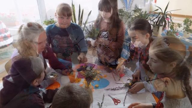 Майстер-клас із флористики.  НВК “Школа-садок I-III ступенів №38 м. Львова” смотреть онлайн