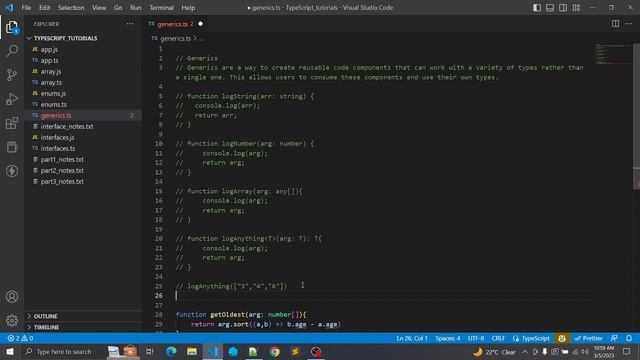 Generics in TypeScript | Explain with Example | 2023 | Coding Digital
