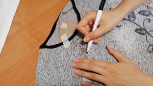 Как убрать пятно с одежды помощью маркера. Рисуем по текстилю, простой способ, подойдет начинающим