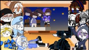 ..•[?]Sans au's react to frisk memes/1/?[?]•..