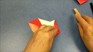 Сердце оригами с котом | Милая валентинка из бумаги | Valentine's Day craft | Origami heart with ca