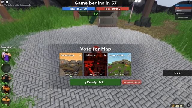 Анархист - бог ПВП | Roblox tower battles смотреть онлайн