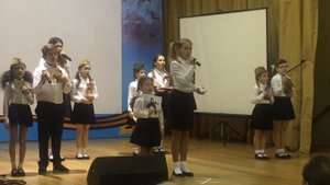 "Треугольные письма" к 70 летию Победы ВОВ, Непоседы, выступление для ветеранов. Горбачева Агата.
