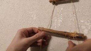 Елка из палочек своими руками | Елочка на стене | Новый год