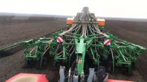 Посев яровых культур: горох, горчица белая, лен масличный. Весна 2023