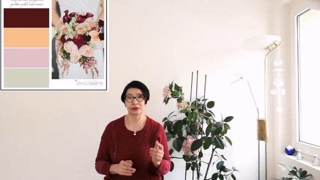 Бордовый свитер. Цветовые сочетания, примеры. Описание свитера