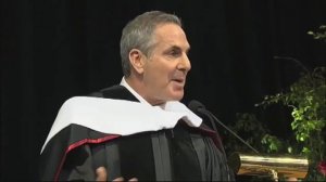 MGM Studios' Roger Birnbaum addresses DU's undergraduate class of 2012