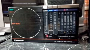 National RF-B60  Panasonic RF-B20 Shortwave Performance