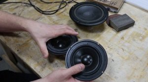 Подготовка к работам с динамиками Rigonda-S FS-5.3 и кое-что с корпусами