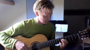 Blue Bossa (Jazz Fingerstyle Guitar)