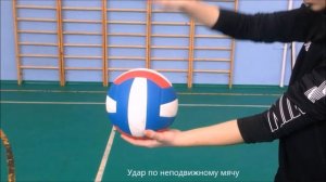 Школа волейбола: подача мяча