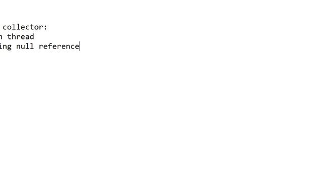8.garbage collector in java programming short video
