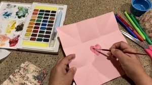 ❤️ Valentine Origami - Victorian Purse Puzzle