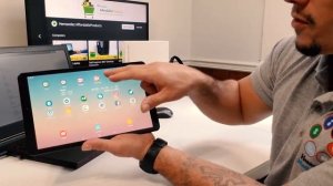 Unboxing for Review the Samsung Galaxy TAB A 10.5 Android Tablet