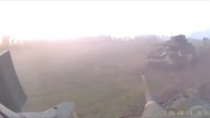 Разгром колонны техники НАТО глазами врага уничтожение колонны ВСУ при наступлении на Запорожье