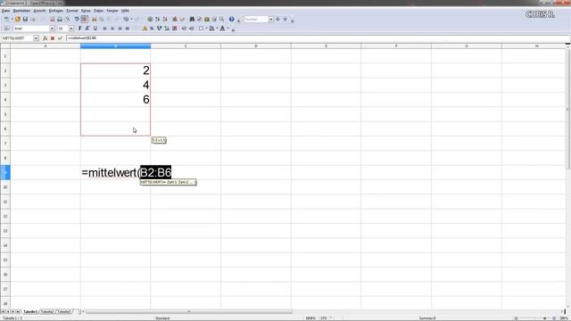 Mittelwertberechnung ganz einfach (Excel oder Open Office Calc) смотреть онлайн