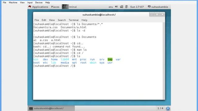 linux Basic commands,ls,cd