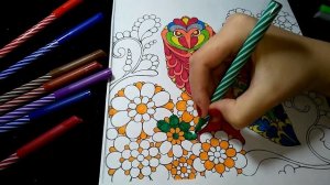 Раскрашиваем СОВУ вместе // Раскраски Антистресс СОВА АСМР // Antistress coloring ASMR SUPER RELAX