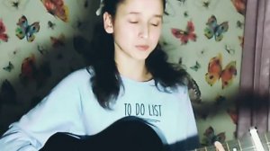 MiyaGi - Fire Man / Замкнутыми стенами давила та печаль кавер на гитаре + аккорды (кавер _k_arial)