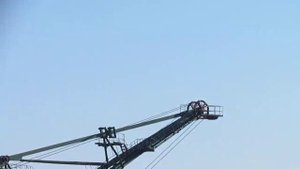 Шагающий экскаватор ЭШ 10/70 готовится к зимовке