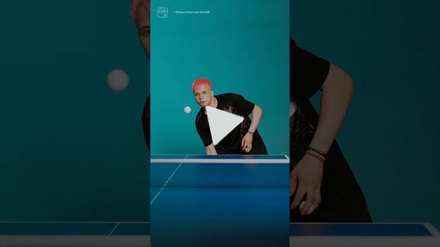 Чоп блок у края стола. Уроки настольного тенниса от ttennismania с Максимом Гребневым (№ 18)