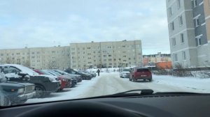 Поездка по Среднеуральску (Свердловская обл.). Дорога и город.