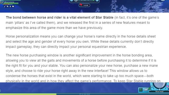 *SPOILERS* NEW AREAS, RAINBOW HORSES, SSO ON ANDROID, HOME STABLE CUSTOMIZATION, BLANKETS & MORE