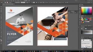 How to make Brochure Design in Adobe Illustrator CC 2020 Poster Design Flyer design