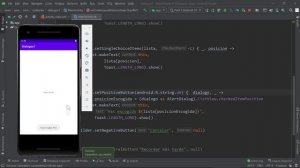 Intro a Android + Kotlin 034 - Diálogos con listas