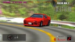 Battle Gear 2 Mazda FC3S RX7 PS2 Gameplay