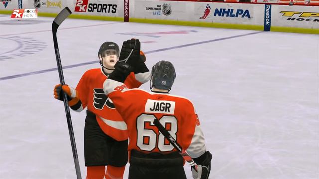 NHL 2K10: "Jaromir Jagr" (tucked jersey) смотреть онлайн