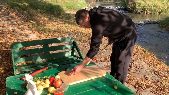 СУП ИЗ ГУСЯ С ЯБЛОКОМ смотреть онлайн