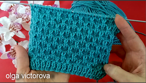 РЕЛЬЕФНЫЙ УЗОР СПИЦАМИ 39 Вязание Узоры спицами
