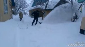 Электро лопата