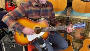 1967 Harmony H912 Stella 12-string 000-size guitar