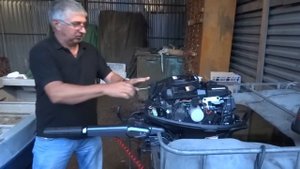 Сравнительный тест Ямаха F 15 - 20   и   Сеа про F 15 .