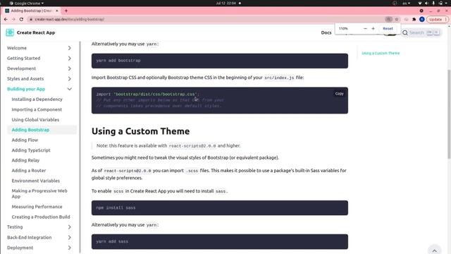 How To link Bootstrap In React js (Easy Method)