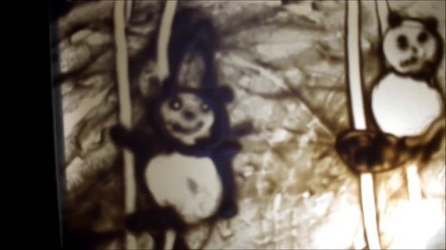 "Панды" рисуем песком смотреть онлайн